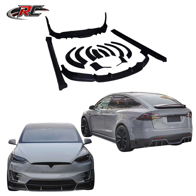 For Tesla Model X YG Style Exterior Lip and Trim Body Kit
