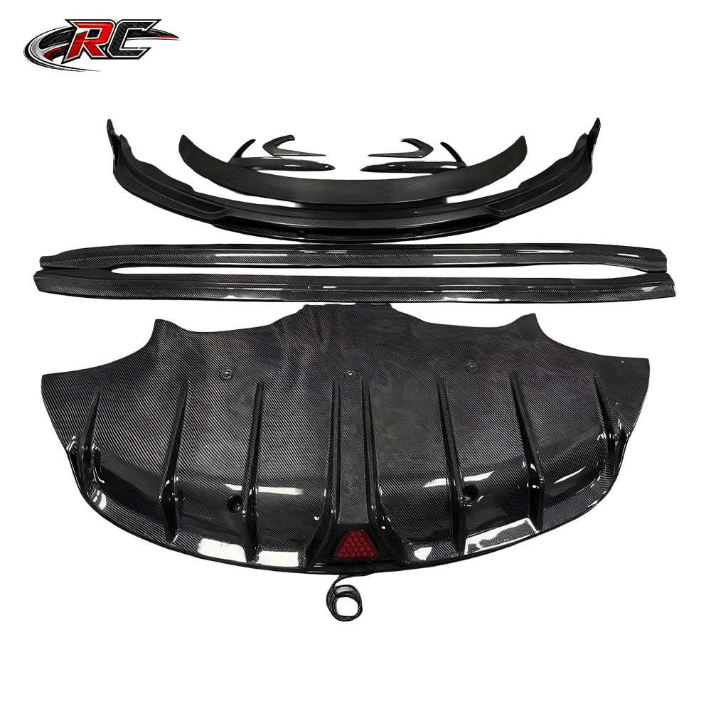 For Tesla Model 3 YG Style Front Lip, Side Skirt and Rear Diffuser Body Kit