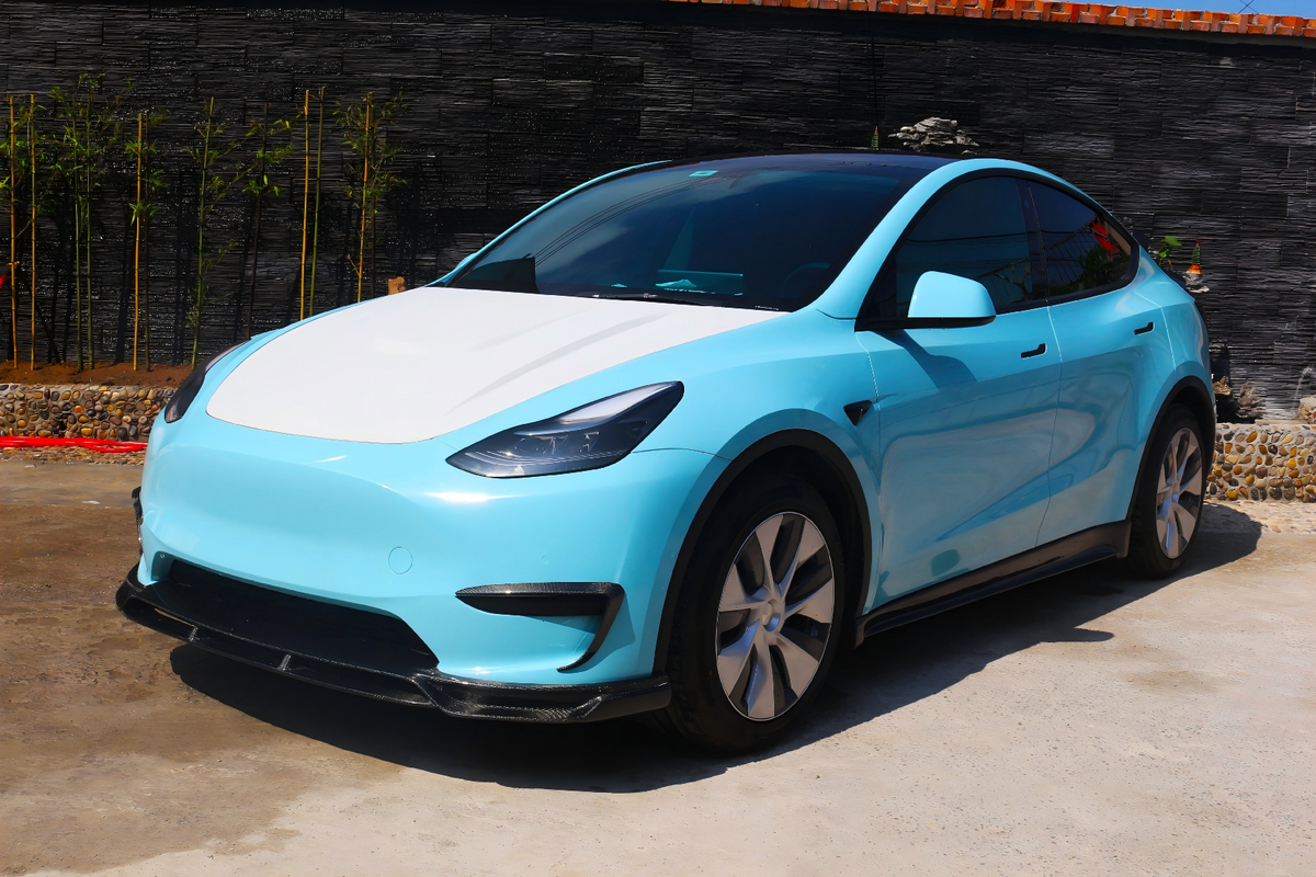 For Tesla Model Y YG Style Front Lip, Side Skirt and Rear Diffuser Body Kit