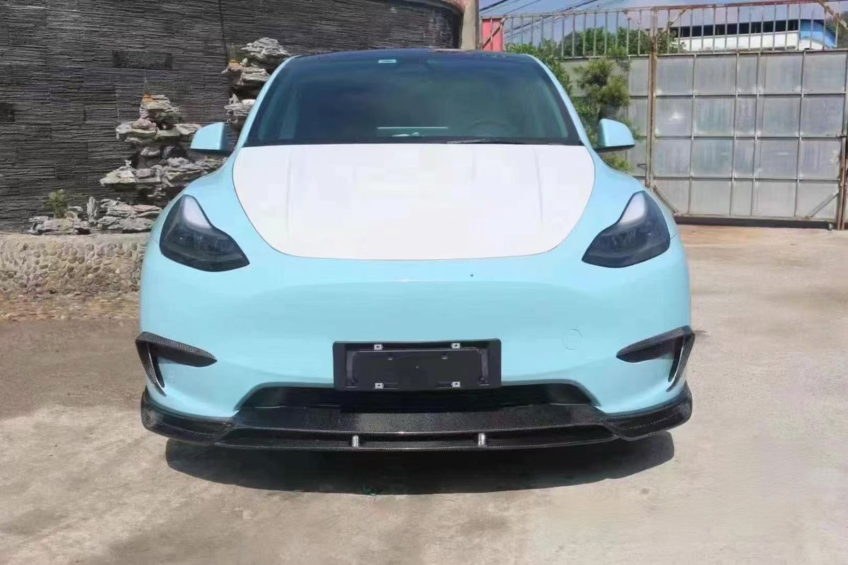 For Tesla Model Y YG Style Front Lip, Side Skirt and Rear Diffuser Body Kit