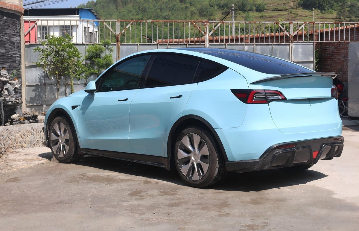 For Tesla Model Y YG Style Front Lip, Side Skirt and Rear Diffuser Body Kit
