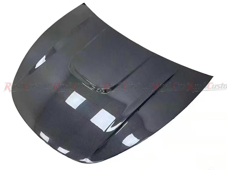 For Tesla Model Y Carbon Fiber Sculpted Hood
